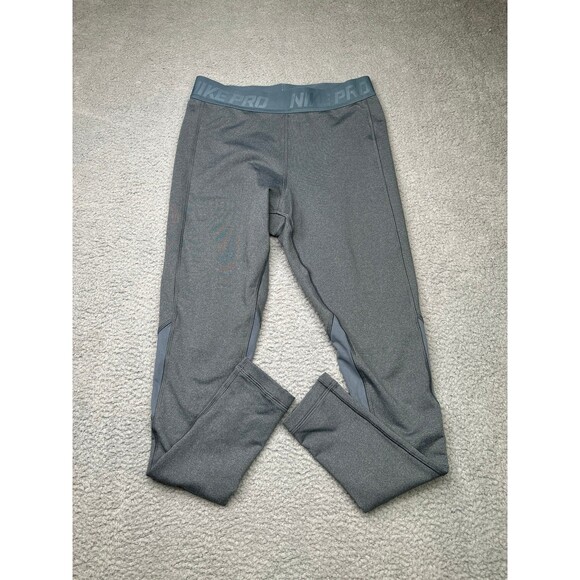 Nike Pro Dri-Fit Hyperwarm Training
Running Pants Leggings Grey Sz medium - Picture 3 of 8